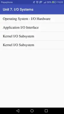 Operating System Concepts android App screenshot 2